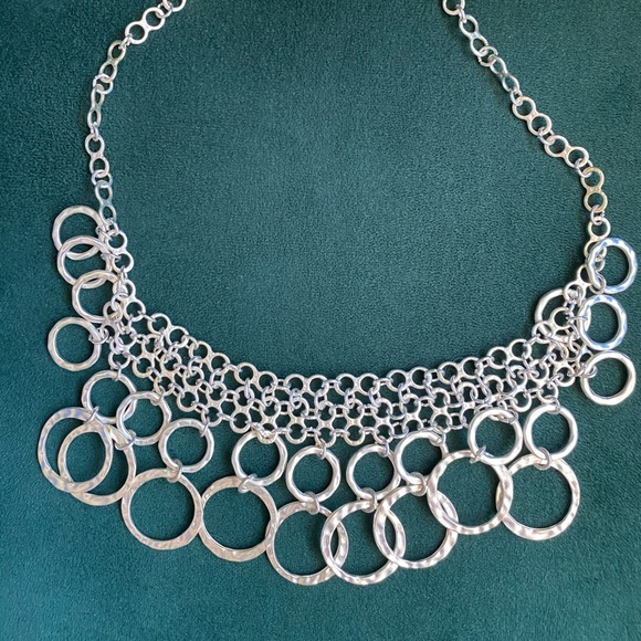 Silver cage necklace - Picture 5 of 5